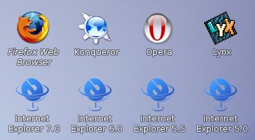 Internet Explorer 7 unter Linux